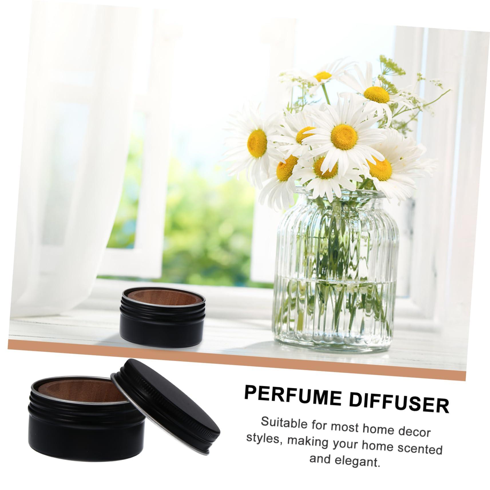 NOLITOY NOLITOY 3pcs Diffuser Scent Oils House Humidifier Auto Humidifiers for Home Lavender Essential Oil Home Ornament Humidifiers for House Essential Oil Perfume Car Brown Wooden