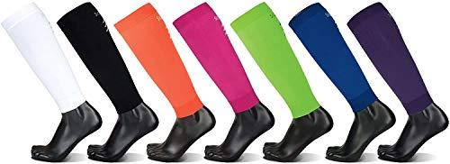 Sigvaris SIGVARIS Unisex Performance Compression Running Sleeve 412V 20-30mmHg,Black,Small