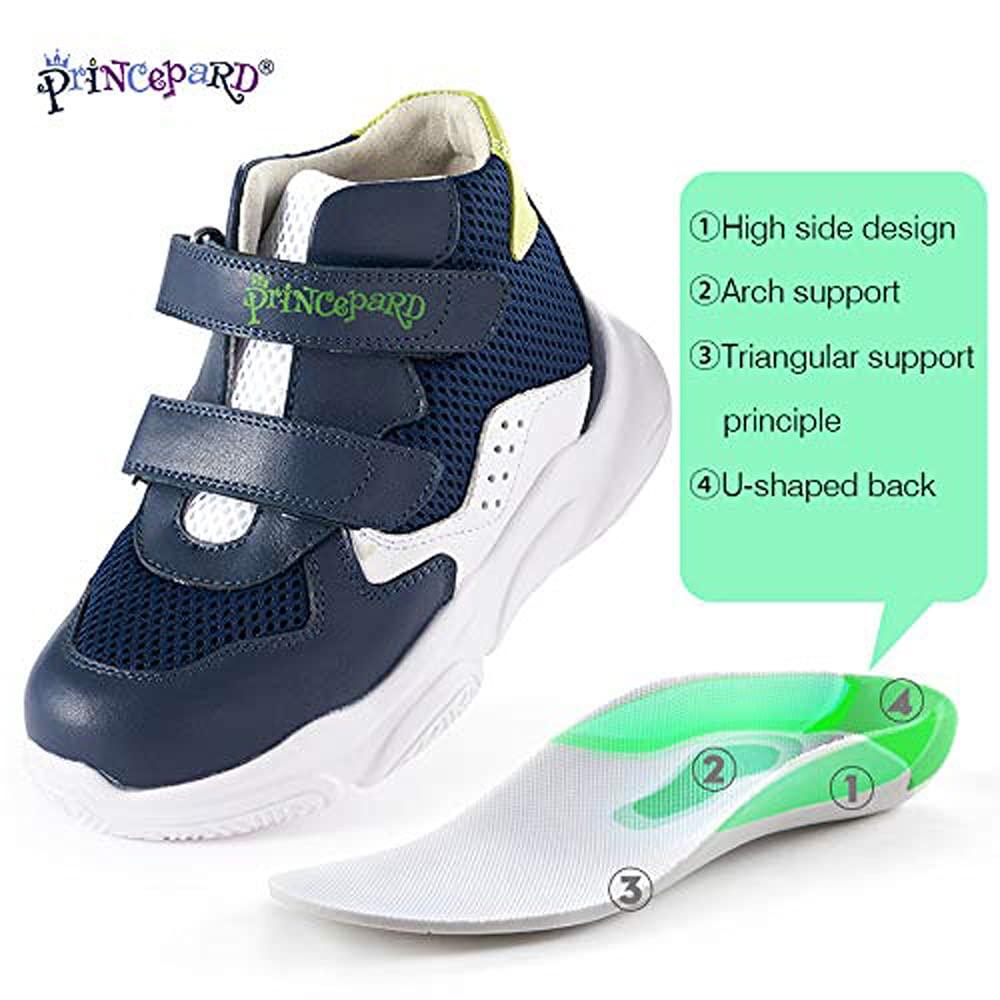 Orthopedic Shoes for Kids and Toddlers Children s Corrective Sneakers with Ankle Support and Anti Slip Soles for Boys and Girls Flat Feet or Tiptoe Walking Green