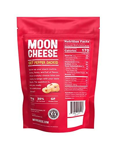 Moon Cheese Moon Cheese Pepper Jack, 2 OZ, 100% Cheese and Gluten Free