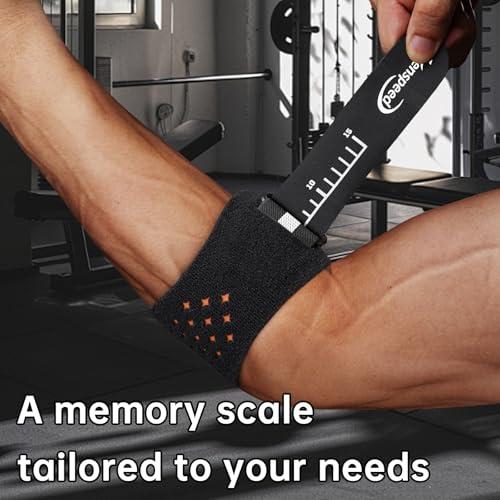 Kenspeed Kenspeed Elbow Brace for Tendonitis, Tennis Golfer\'s Elbow Pain Relief, with Removebale Pad adjustable elbow relief strap for Men and Women