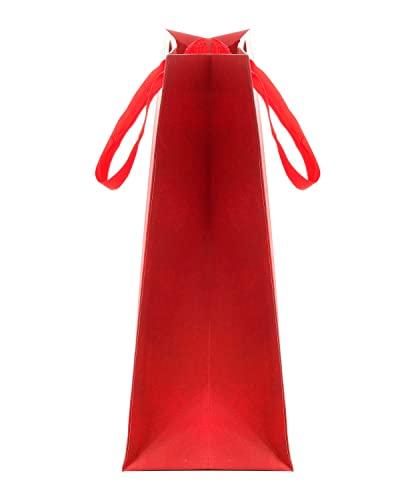 UK Greetings UK Greetings Multipack of 6 Large Gift Bags with Tags for Him/Her/Friend - Red Design