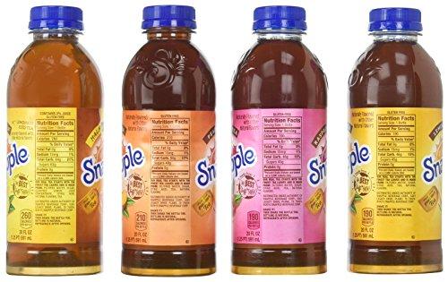 Snapple Snapple Iced Tea Variety Pack, 20 Fl Oz (Pack of 24)