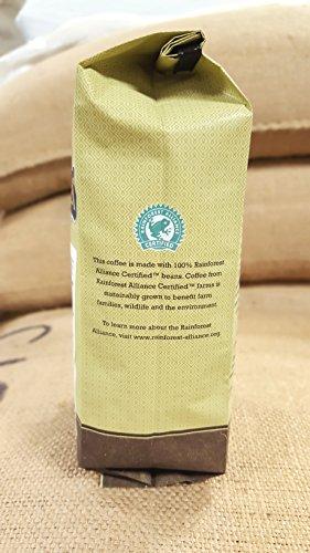 Verena Street Verena Street 12 Ounce Whole Bean Coffee, Light Medium Roast, Lock & Dam 11, Rainforest Alliance Certified Arabica Coffee
