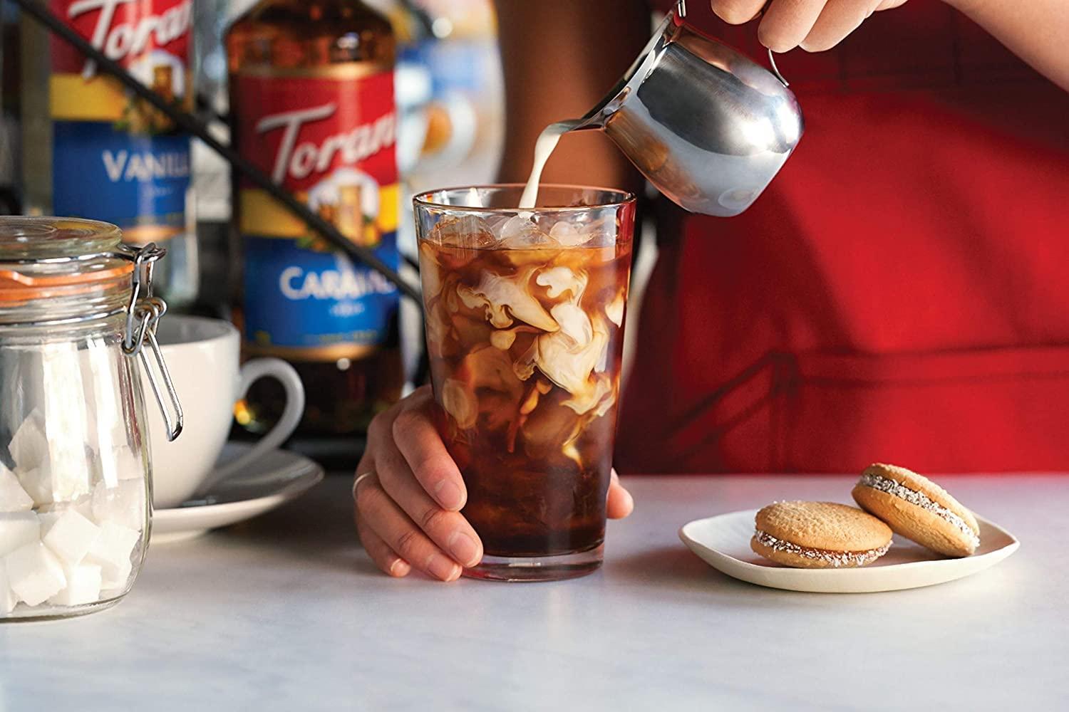 Fresh Finest Butterscotch Syrup for Coffee 25.4 Ounces Coffee Syrups and Flavors with Fresh Finest Syrup Dispenser