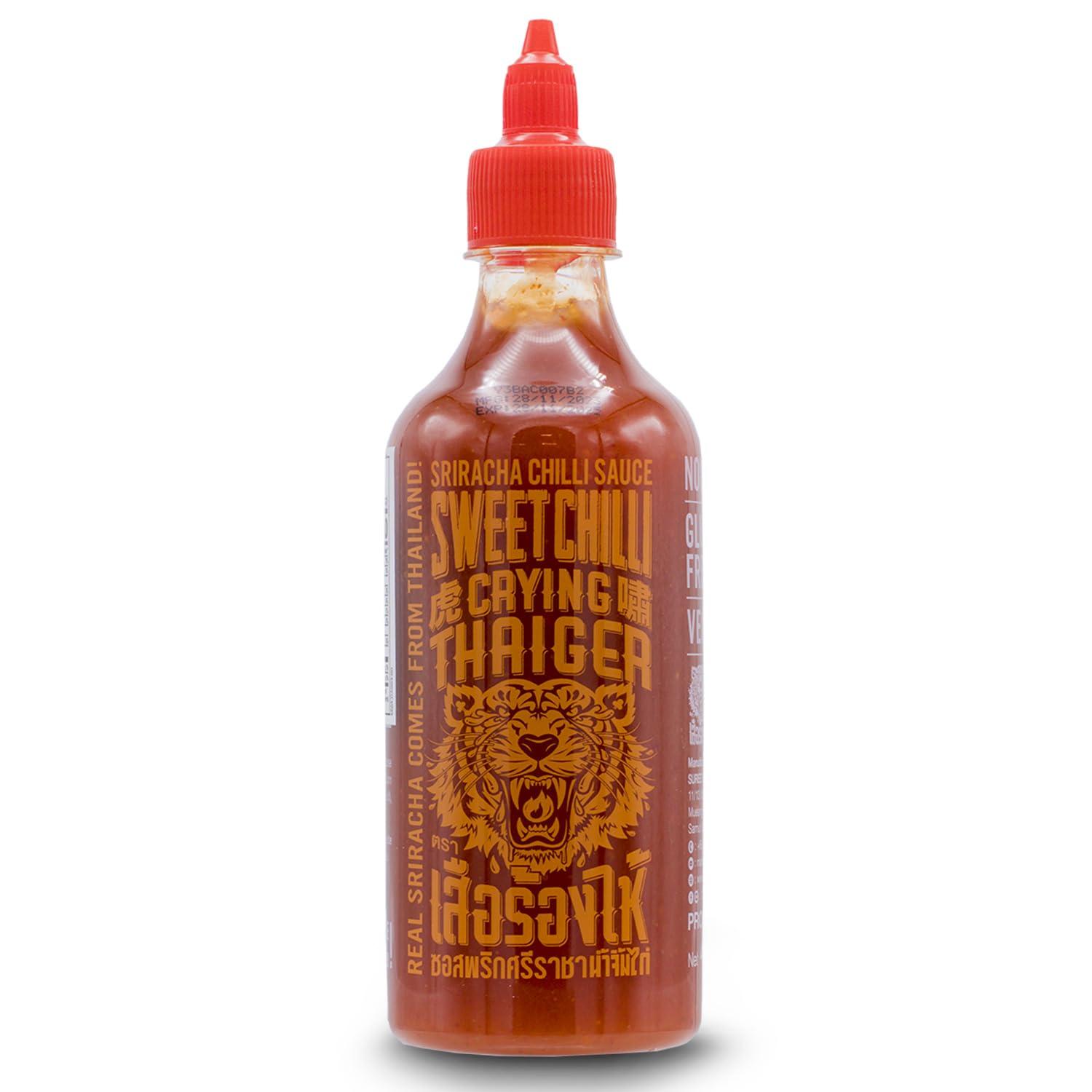 Crying Thaiger Crying Thaiger Sriracha Sweet Chili Sauce in Plastic Bottle 18.9oz (Pack of 1)