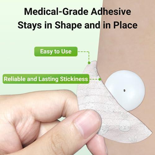 KOVOQ Kovoq Freestyle Libre 3 Sensor Adhesive Patches,Patterned Sensor Tape Protector,CGM Tape,16 pcs Colorful,Waterproof & Sweatproof,Sensor Covers for Kids Women Men,Sensor Tape,Animal