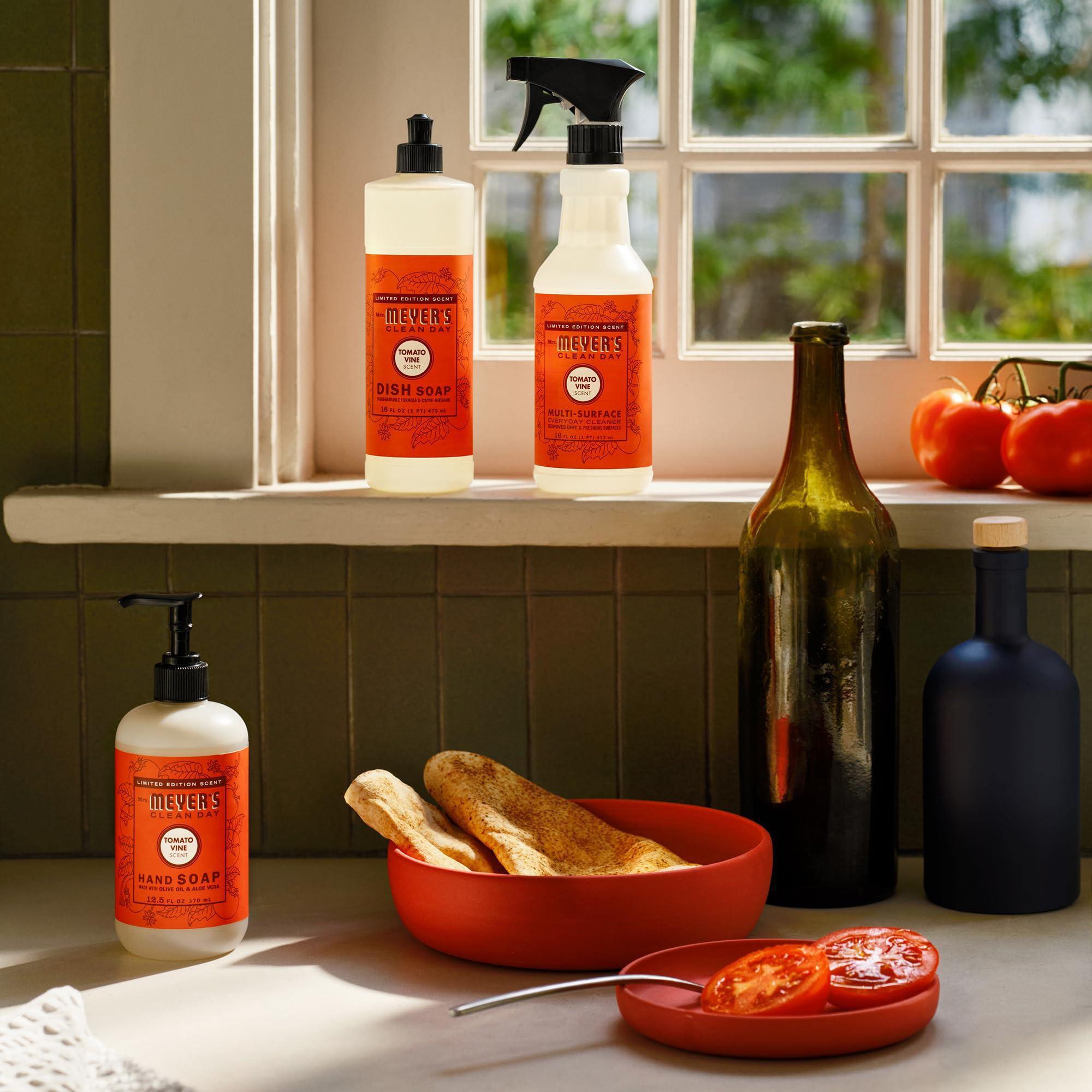 MRS. MEYER'S CLEAN DAY MRS. MEYER'S CLEAN DAY Multi-Surface Everyday Cleaner, Tomato Vine Scent, 16 Ounce Bottle