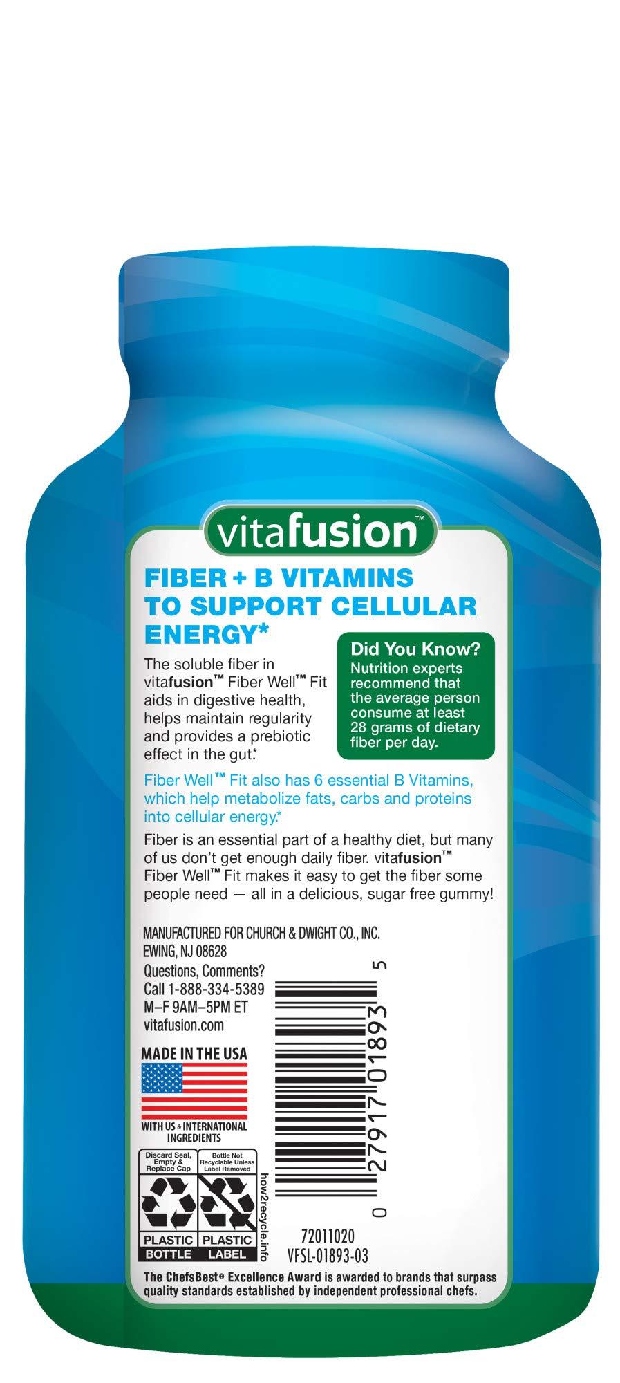 Vitafusion Vitafusion Fiber Well Fit Gummies, 90 Count and Lil Critters Kids Fiber Gummies, 90 Gummies
