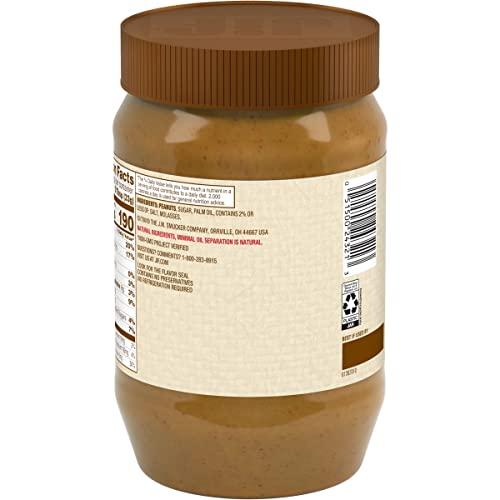 Jif Jif Natural Creamy Peanut Butter Spread – Contains 90% Peanuts, 40 Ounces