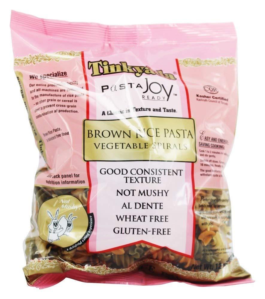 Tinkyada Tinkyada Vegetable Spirals, Gluten Free, 12-Ounce (Pack of 6)