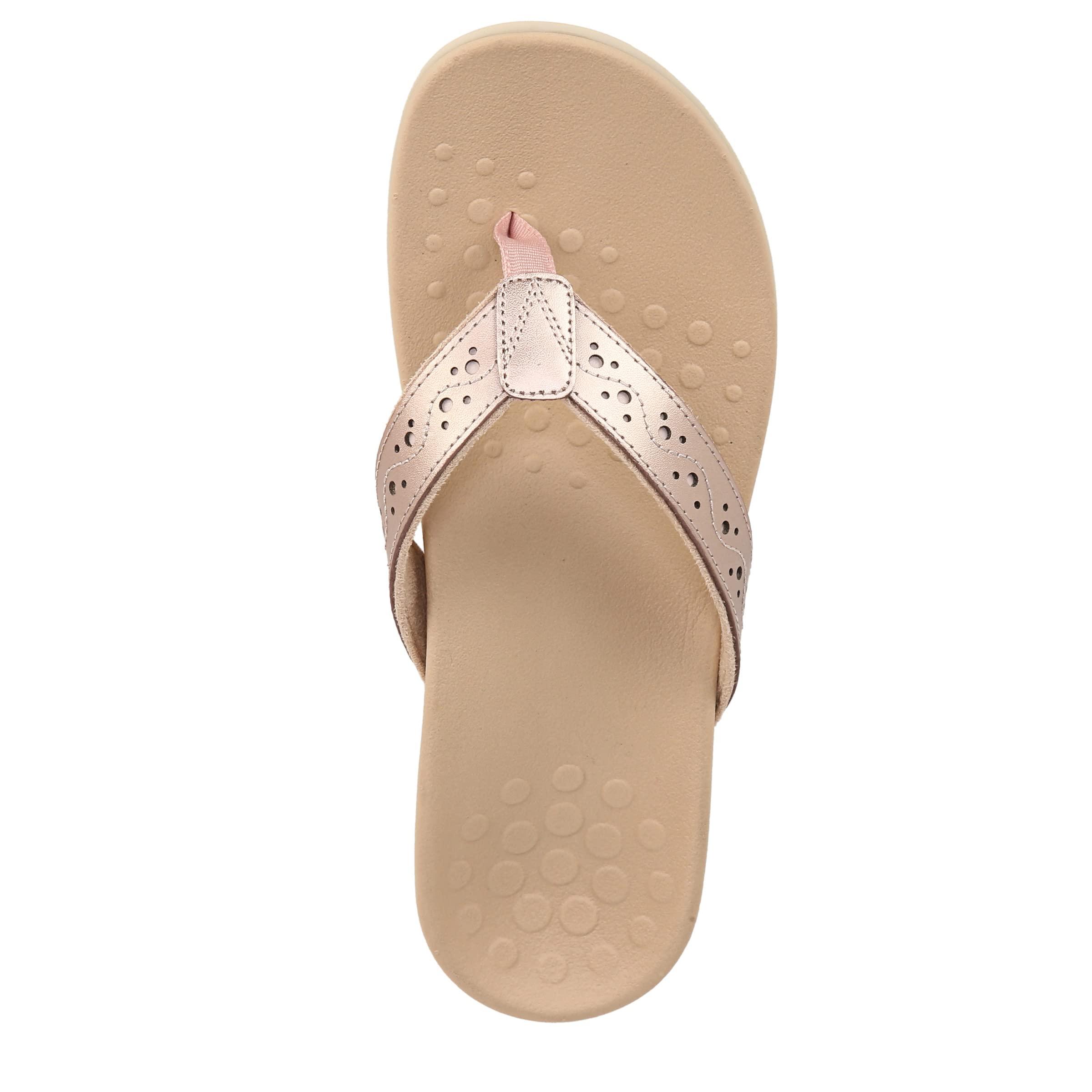 Vionic Vionic ALIZA6516.5W Aliza Rose Gold LTHR 6.5 W