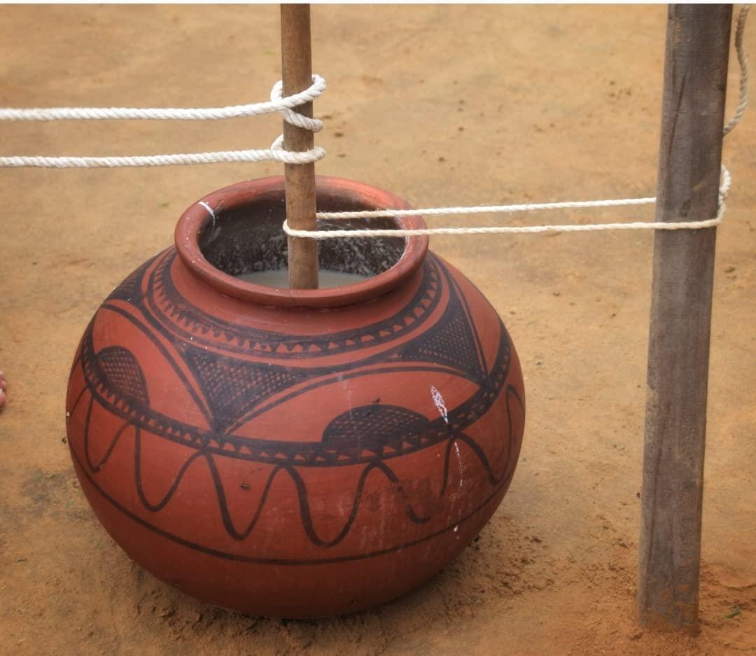 Kasutam Kasutam A2 Desi Cow Bilona Ghee Made By Traditional Vedic Bilona Method Made In Earthen Pot & Hand Churned Free Grazing Grass Fed Cow Ghee Immunity Booster Glass Jar- 1000 Ml