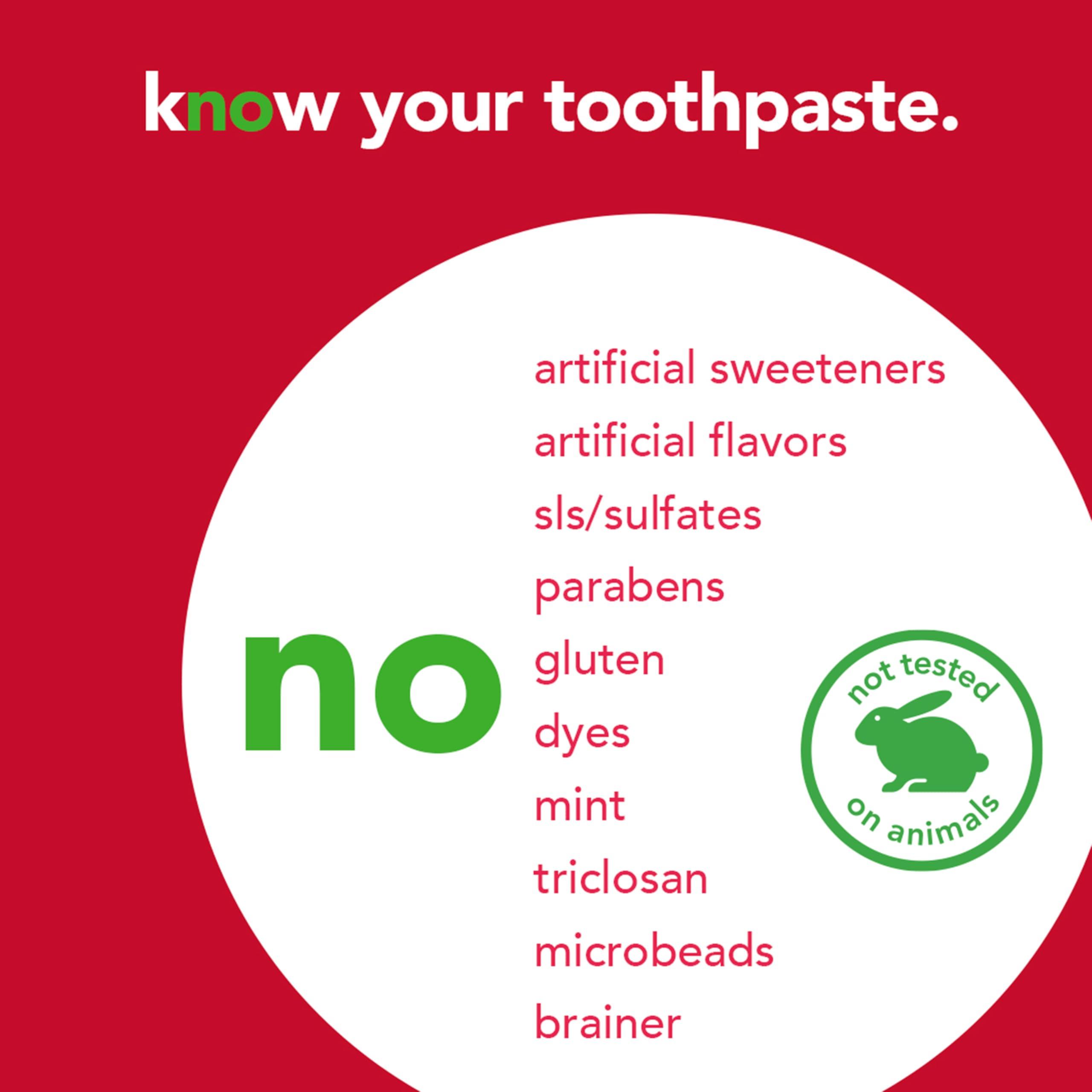 hello hello Wild Strawberry Kids Toothpaste with Fluoride, Strawberry Toothpaste for Kids, Safe for Ages 2 and Up, Helps Prevent Cavities, Strengthen Enamel, and Polishes Teeth, ADA Approved, 3 Pack, 4.2 Oz