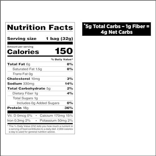 Quest Nutrition Quest Nutrition Nacho Cheese Tortilla Style Protein Chips, 18g Protein, 4g Net Carb, Low Carb, Gluten Free, 1.1 oz (Pack of 12)