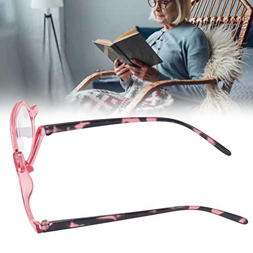 Yinhing Magnifying Makeup Glasses, Folding Cosmetic Reading Glasses, Flip Down Lens, Eye Makeup Glasses for Women (+3.50)