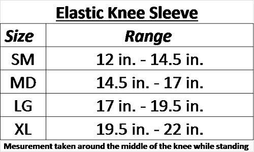 FitPro FitPro Elastic Knee Compression Sleeve, Extra Large, Amazon Exclusive Brand