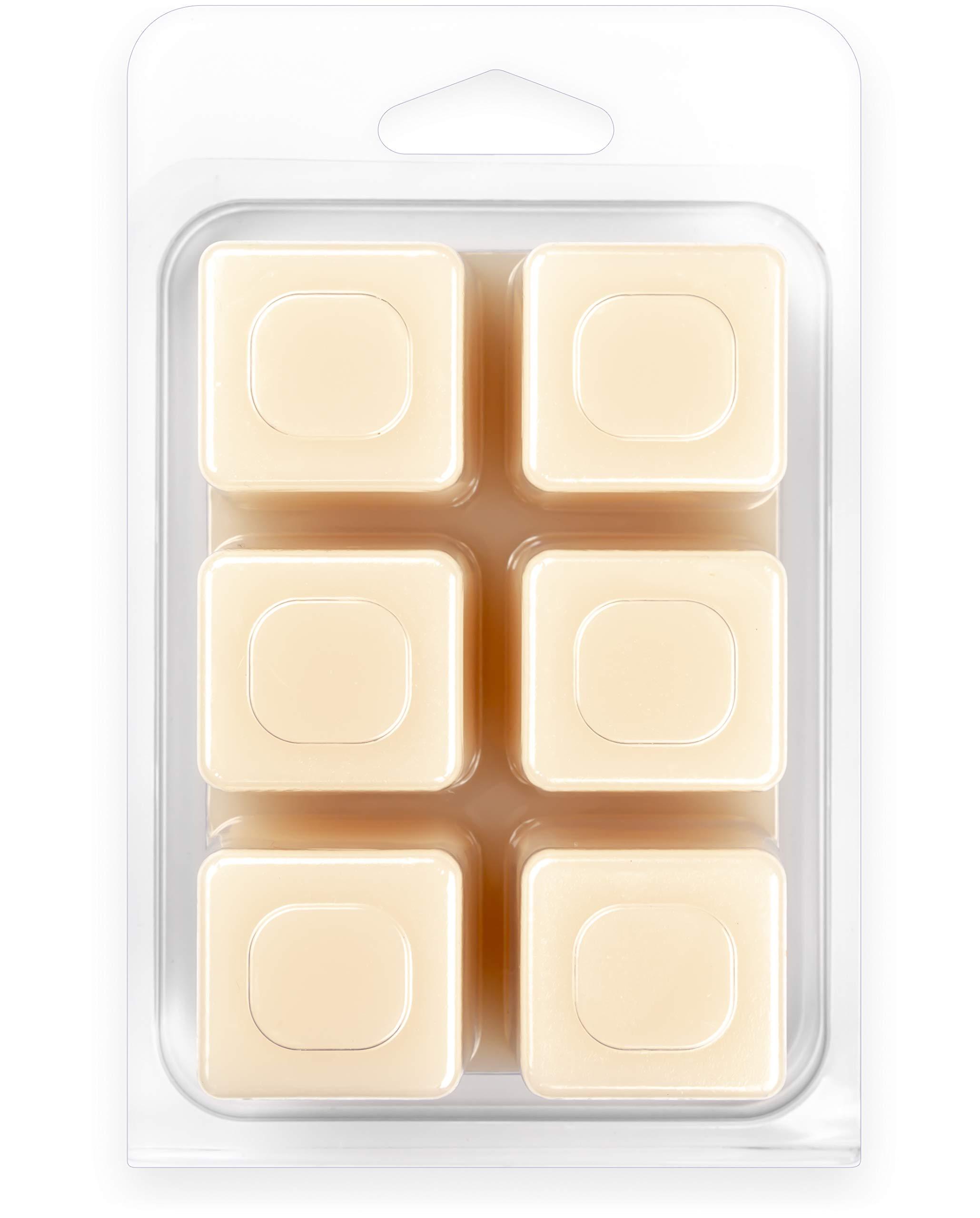 Shortie's Candle Company Shortie\'s Candle Company Cinnamon Vanilla Wax Melts Bulk Pack - Formula 117-4 Highly Scented 3 Oz. Bars (12 Oz. Total) - Made with Natural Oils - Bakery & Food Air Freshener Cubes Collection