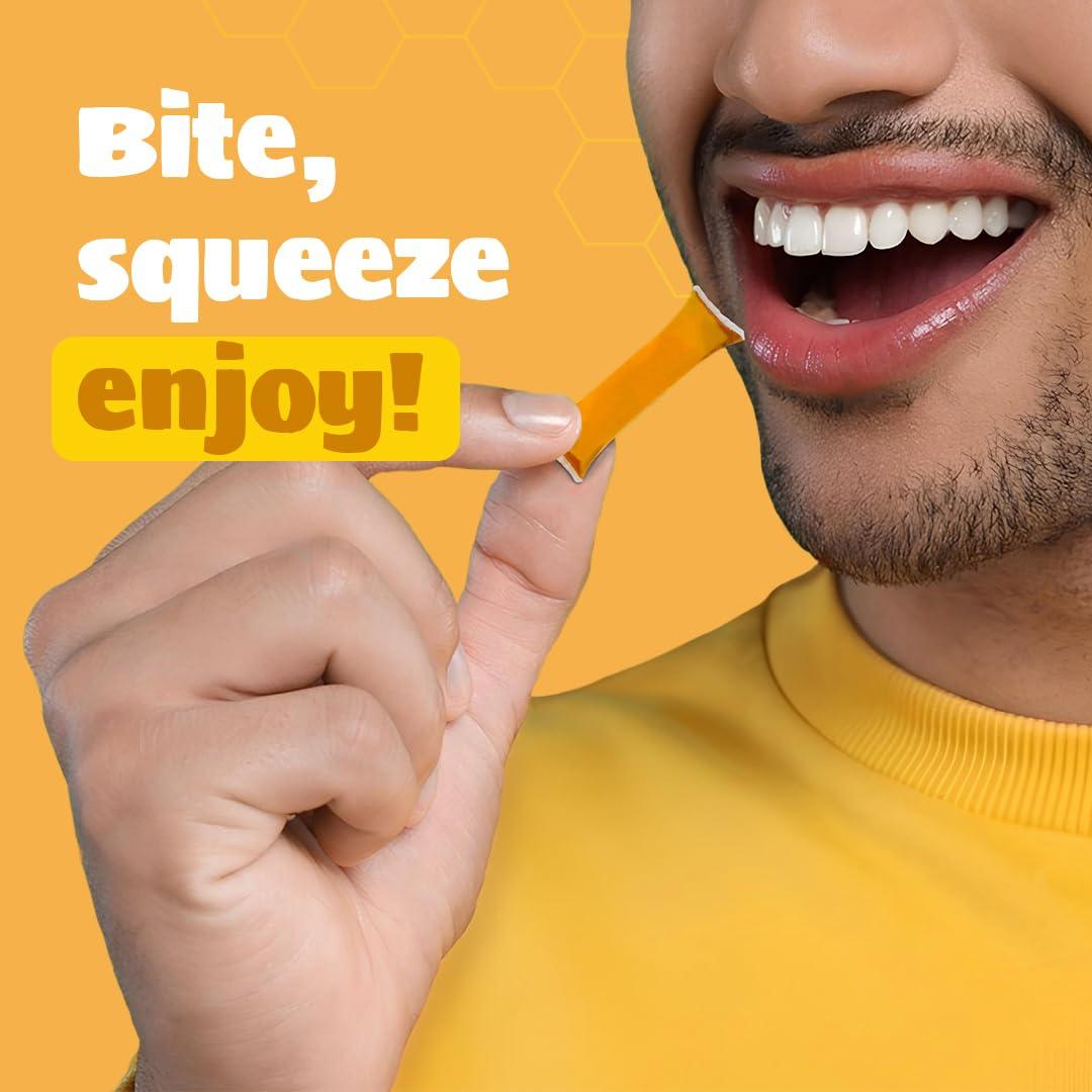 Beelife Beelife Pure Honey Packets, Sugar Free Honey Packets Single Serve - Raw Unfiltered Honey, Mini Honey Packs- From Brazil, Certified ISO 22000, Kosher- Raw Honey Packets (180 units/ 4g per unit)