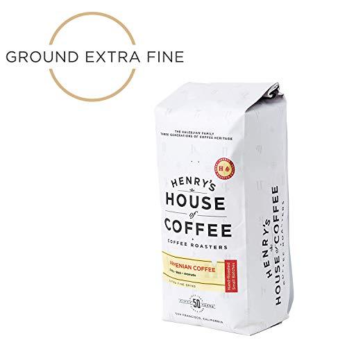 Bella Finca Henry’s House Of Coffee | Armenian Coffee Dark Roast | Ground Extra Fine 12oz Bag