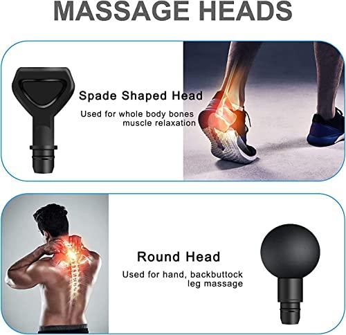 Mebak Mebak 3 Massage Gun Heads - Replaceable 7 Different Attachment Heads Set, Original