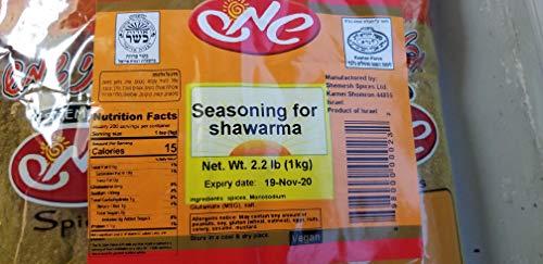 Shemesh Shemesh Shawarma Seasoning Spices 1 kilo/2.2 lbs.