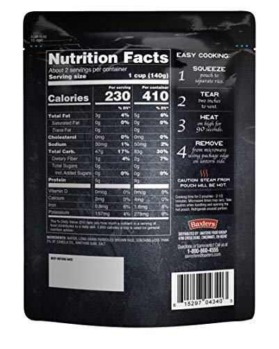 SavvyFare SavvyFare Microwaveable Whole Grain Brown Rice | 90-second Rice, 8.8oz