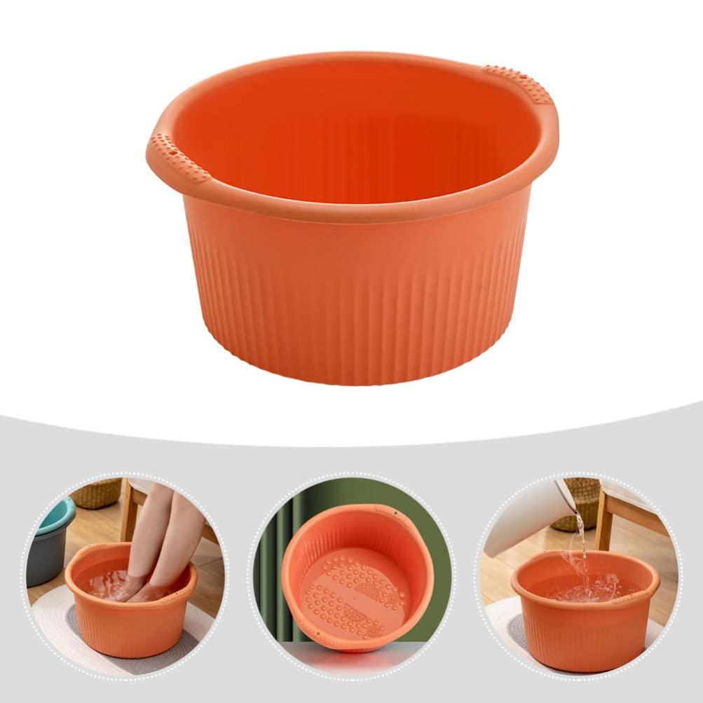 Healifty Foot Soak Bucket Foot Spa Bucket Foot Wash Basin Foot Spa Massager Bucket Foot Soaking Tub for Foot Massage Pedicure Massage Bucket Feet Massager Tub