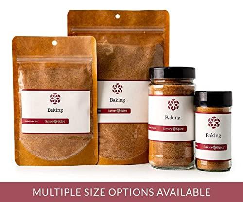 Savory Spice Shop Savory Spice Ground Ceylon True Cinnamon - Ceylon Cinnamon Powder | Real Cinnamon Seasoning for Desserts, Baked Goods, Cakes, Muffins, Pies, Pastries (Medium Jar - Net: 1.55 oz)