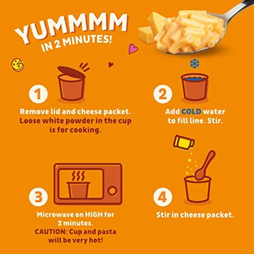 Annie's Homegrown Annie\'s Macaroni and Cheese, Real Aged Cheddar and Organic Pasta, Microwavable Cups, 2 Ct, 4.02 oz