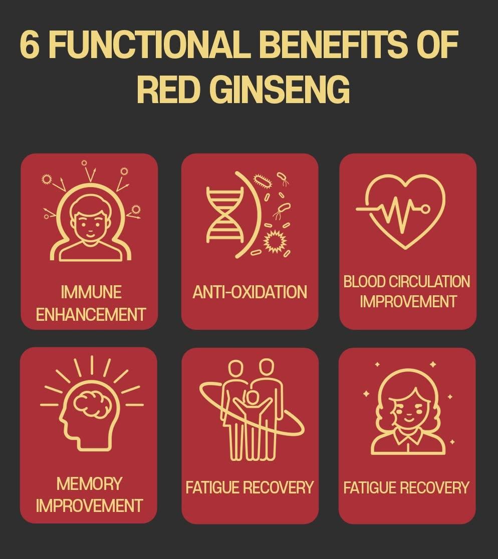 SAMSIDAE SAMSIDAE Korean Red Ginseng Extract Gold 240g 6 Years (13mg/g), 100% Korean Red Ginseng Extract - Boost Immunity and Promote Enhance Immunity, Mental Performance, Stamina, Energy Health