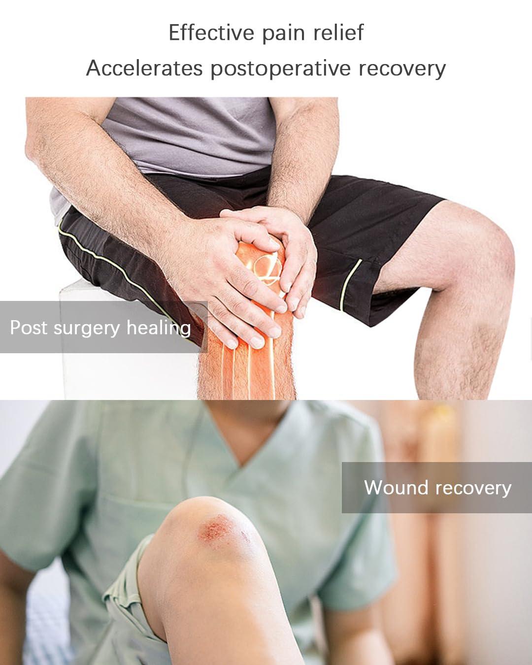 CureSquad CureSquad Ice Machine for Knee After Surgery, Cold Therapy Machine for Knee Replacement, Strong Cryotherapy Pain Relief Treatment for Post-Surgery Care, ACL, MCL, Swelling, Sprains, and Other Injuries