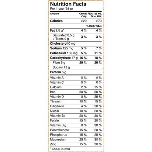 Oatmeal Crisp Oatmeal Crisp Maple Nut Flavour Cereal, 700 Gram {Imported from Canada}