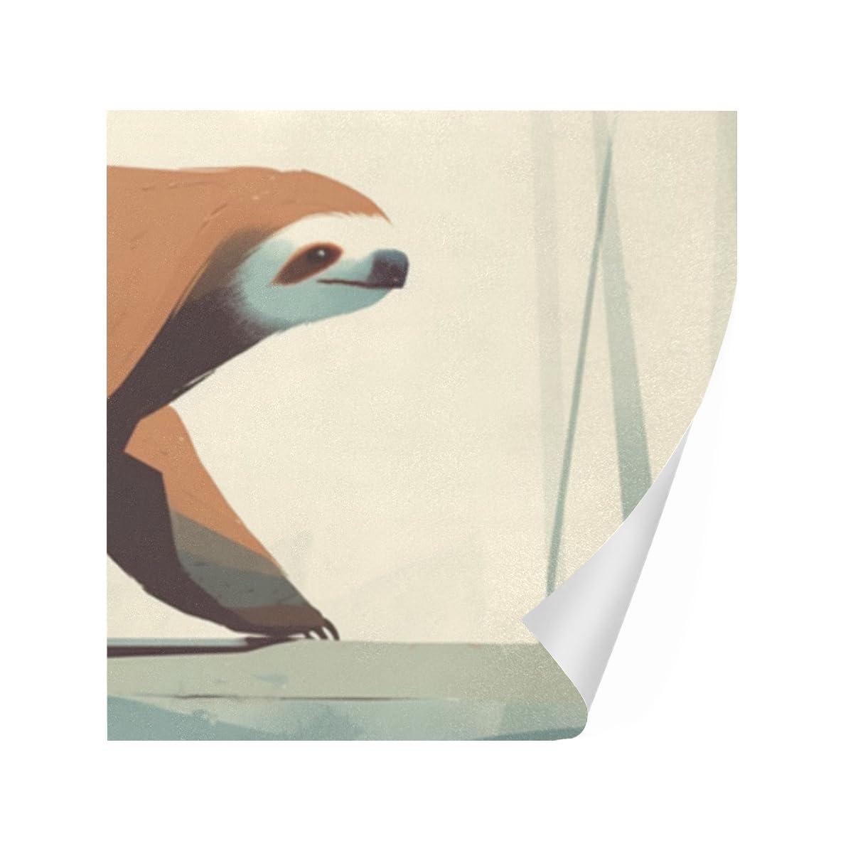 DNOVING DNOVING 2 Rolls Sloth Birthday Wrapping Paper - 58 x 23 inch Gift Wrapping Paper for Kids Birthday GWP-895064318