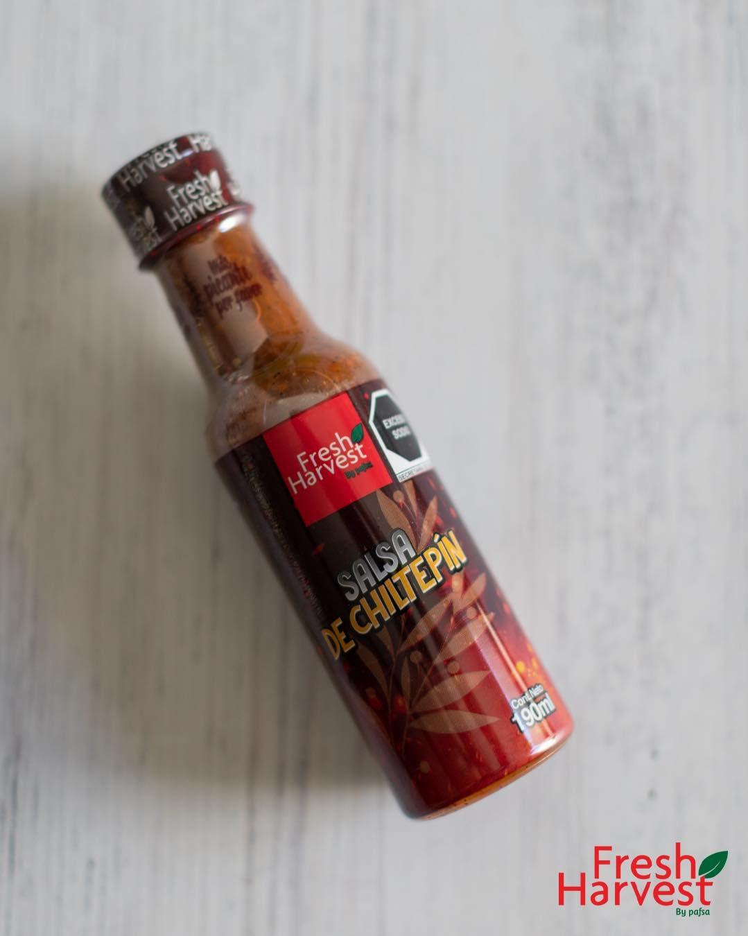 Fresh Harvest By Pafsa Chiltepn Sauce 5Lt (169.07 Fl Oz) | Mexican Hot Sauce | Fresh Harvest