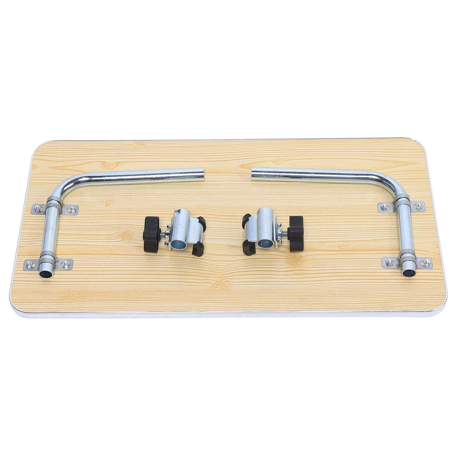 WWTSMYXGS Removable Wood Wheelchair Tray, Upthehill Detachable Wheelchair Table Attachment Eating Writing Wheelchair Accessories Fit Adult Wheelchair Tray