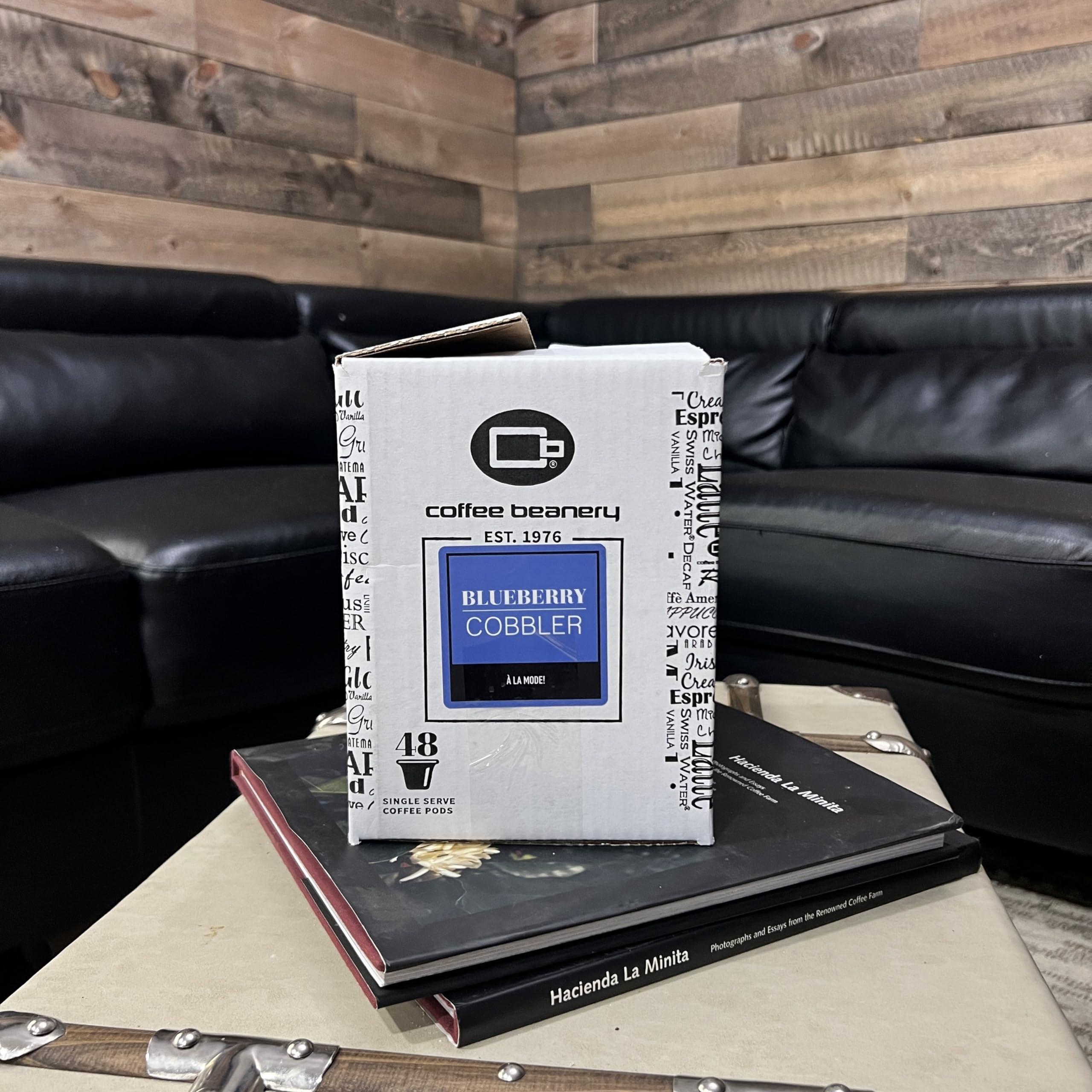 Coffee Beanery Blueberry Cobbler Coffee Pods by Coffee Beanery | 192ct Bulk Flavored Coffee Pods Medium Roast Coffee Pods| 100% Specialty Arabica Coffee| Gourmet Coffee Pods