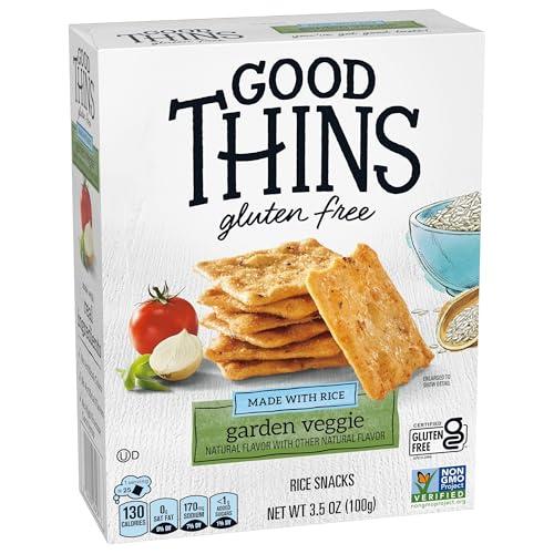 Good Thins Good Thins Garden Veggie Rice Snacks Gluten Free Crackers, 3.5 oz