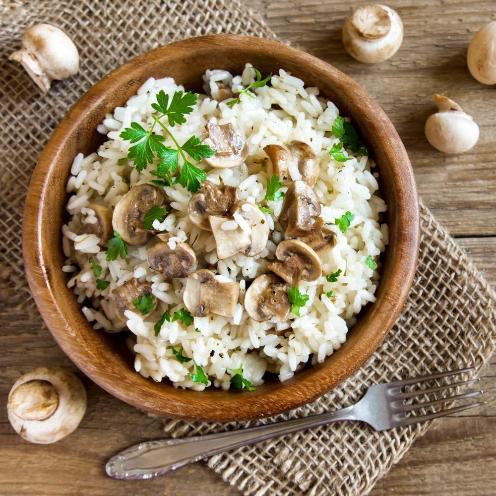 Food to Live Food to Live Organic Arborio Rice, 10 Pounds Non-GMO, Short-Grain White Rice Variety, Superfino, Vegan, Kosher, Bulk. Creamy Texture. Good Source of Protein. For Risotto.