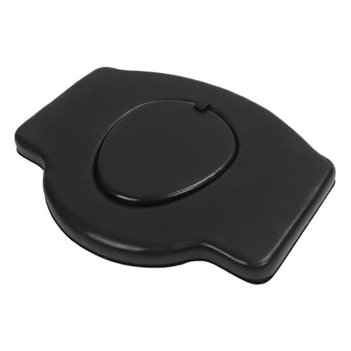 FILFEEL Folding Walker Potty Plate Commode Plate Elderly Walker Seat, Memory Foam Cushion, Portable Toilet for 4 Legged Walkers Commode Board with Convenience