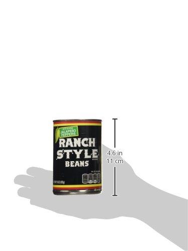 Ranch Style Ranch Style Beans, Sliced Jalapeno Peppers, 15oz Can (Pack of 6)