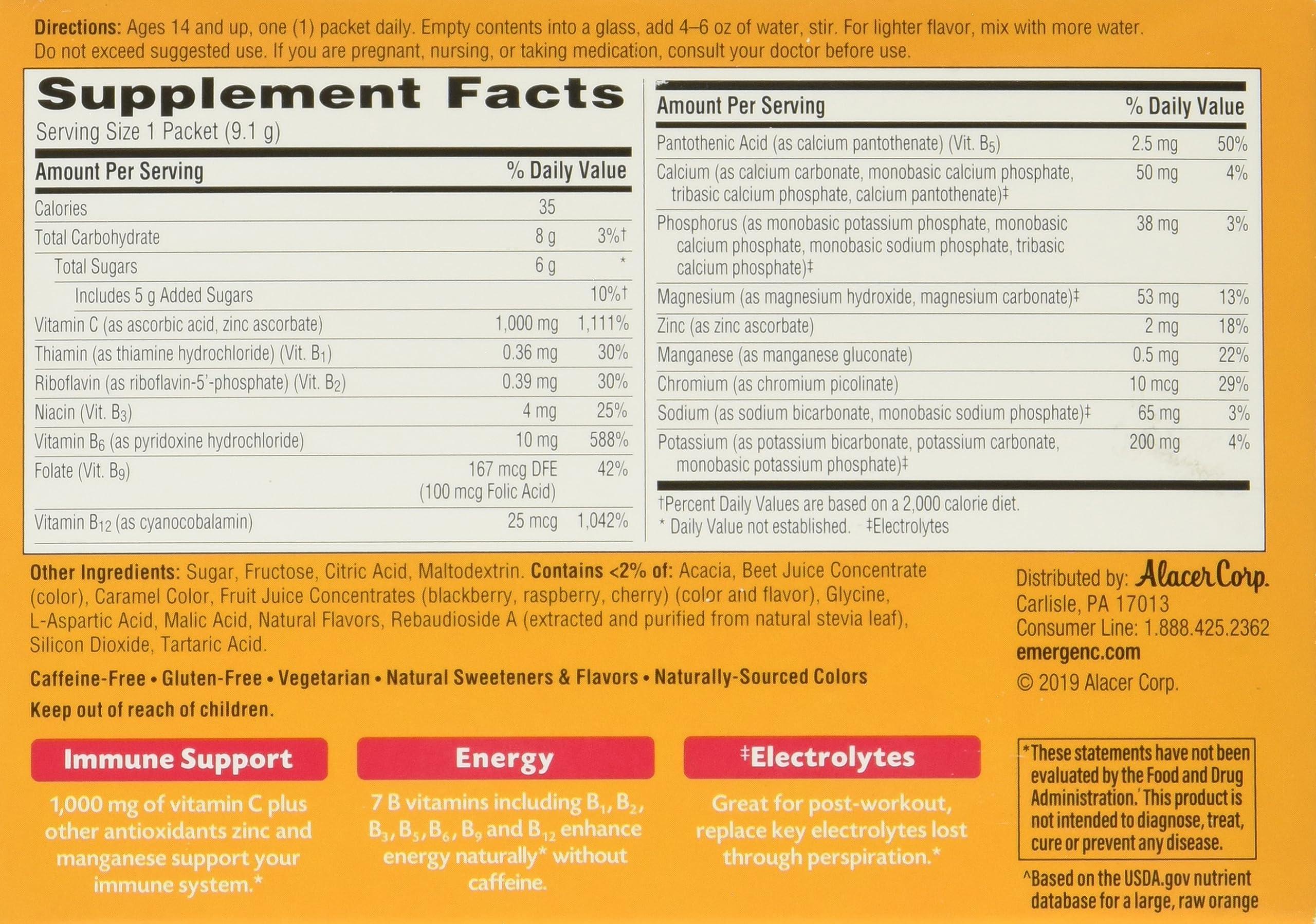 Emergen-C Emergen-C 130201