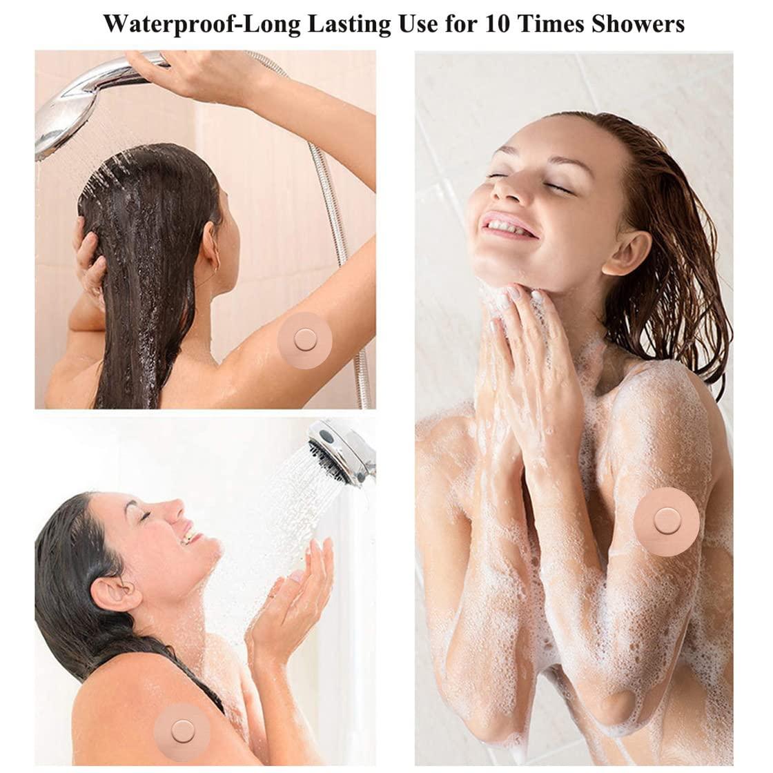 Bomister 60 Pack Freestyle Adhesive Patches,Waterproof & Sweatproof CGM Sensor Cover for Libre 1/2/3(Compatible with Guardian 3,Enlite, Dexcom G6,G5, G4),Continuous Pre-Cut Glucose Monitor Protection Tape