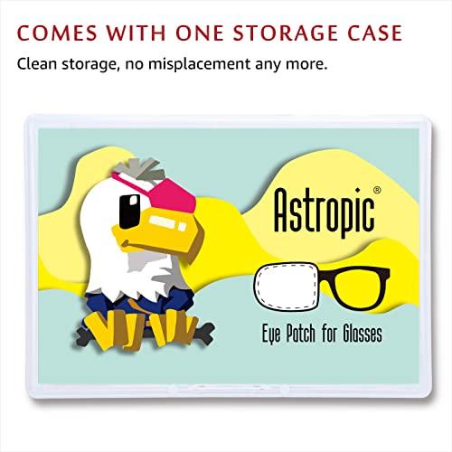 Astropic Astropic Large Silk Eye Patch for Adults Kids Glasses to Cover Either Eye (Large, Brown)