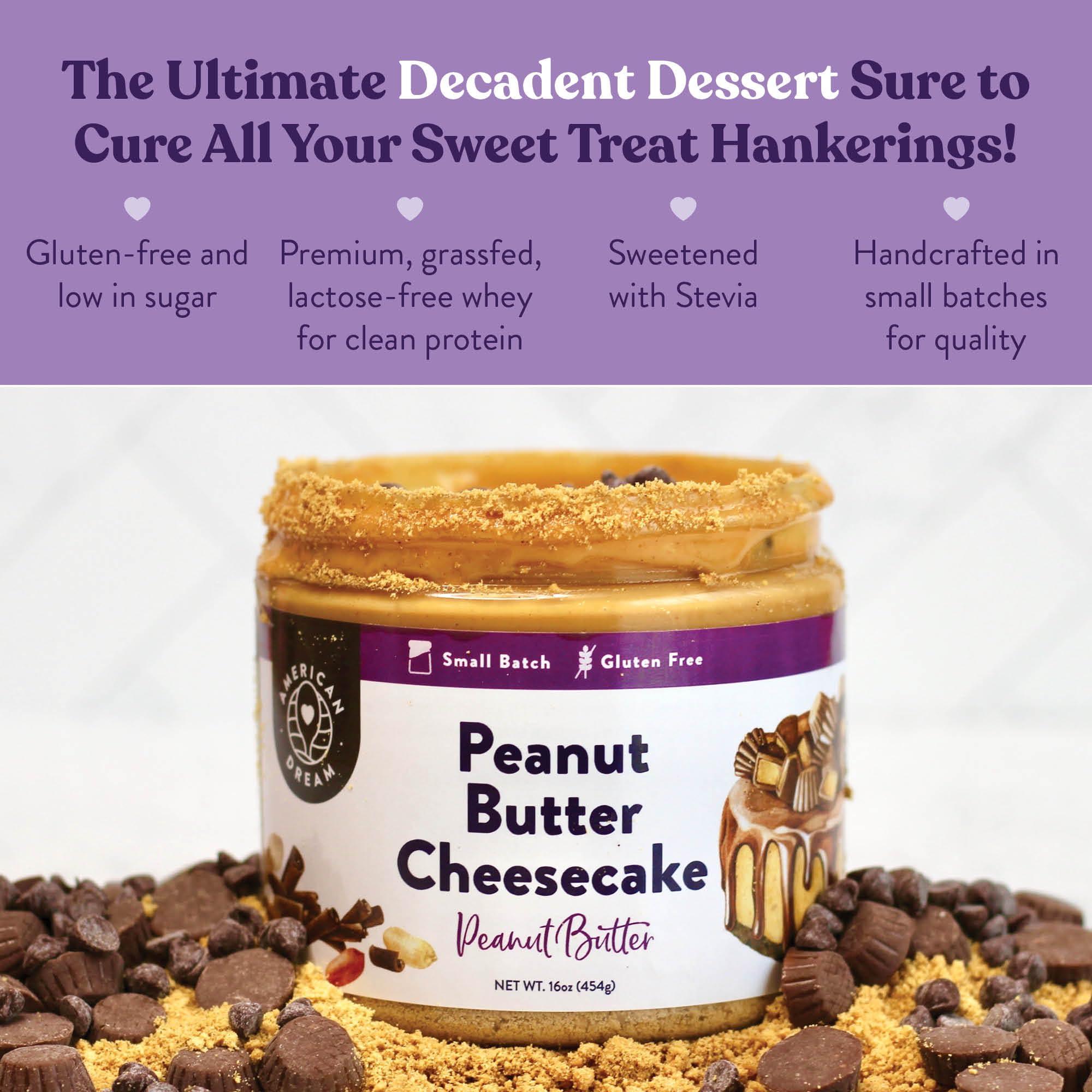 American Dream American Dream Nut Butter Gluten-Free Peanut Butter Cheesecake Peanut Butter