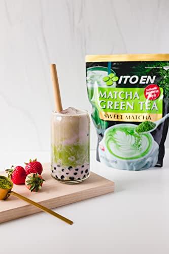 Ito En Ito En Matcha Green Tea, Sweet Powder, 17.5 Ounce (Pack of 1), Sweetened Green Tea Powder