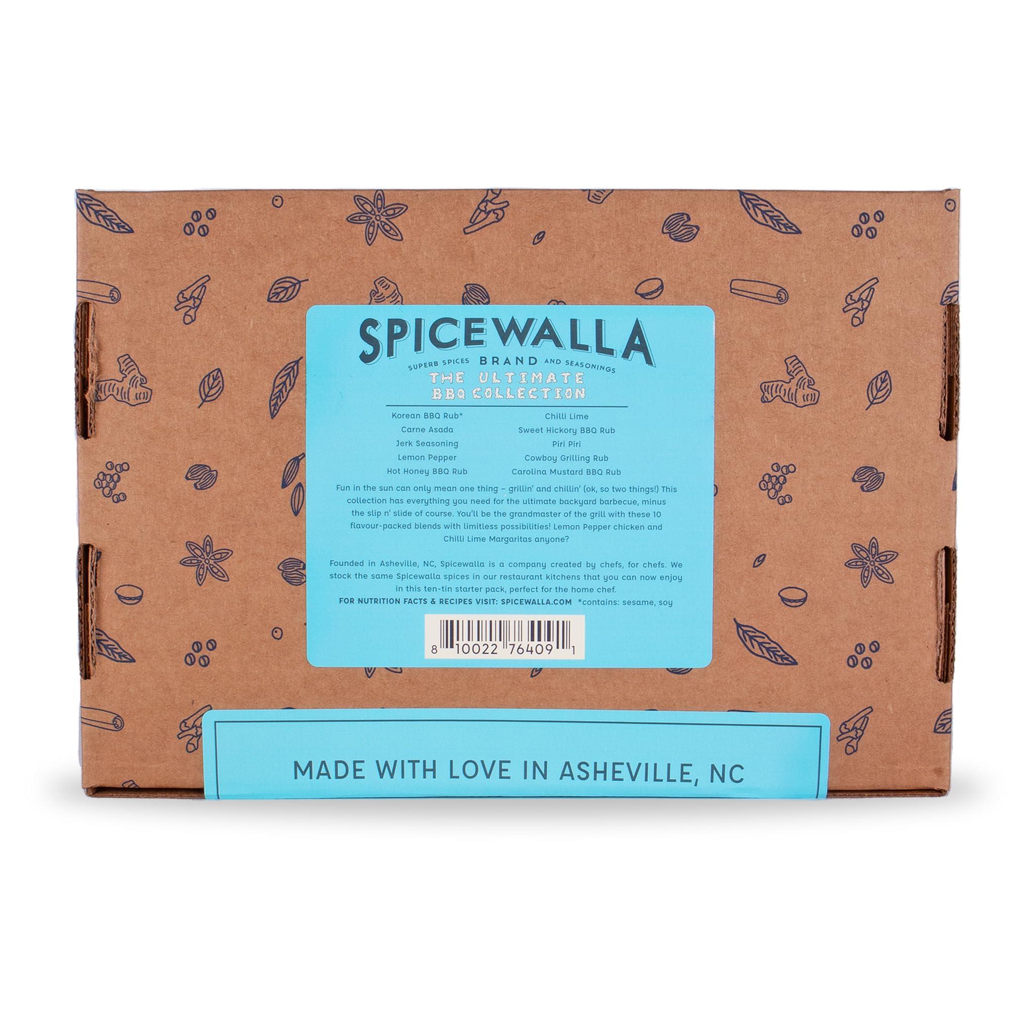 SPICEWALLA Ultimate Backyard BBQ Rub 6 Pack Gift Collection