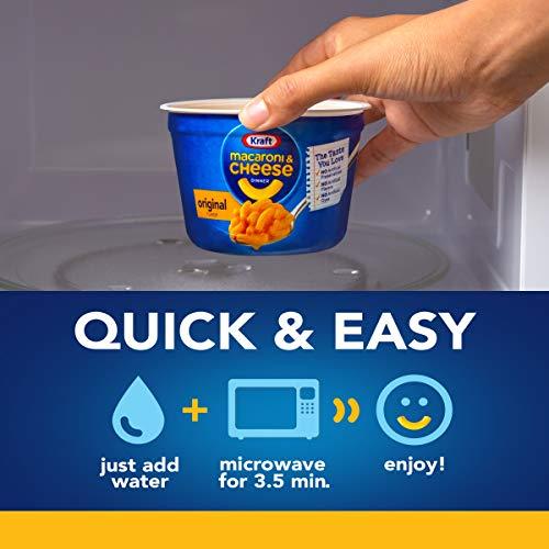 Kraft Kraft Easy Mac Original Flavor Macaroni and Cheese (10 Microwavable Cups)