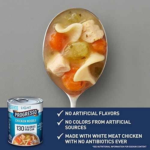 Progresso Progresso Light, Chicken Noodle Soup, 18.5 oz. (Pack of 12)