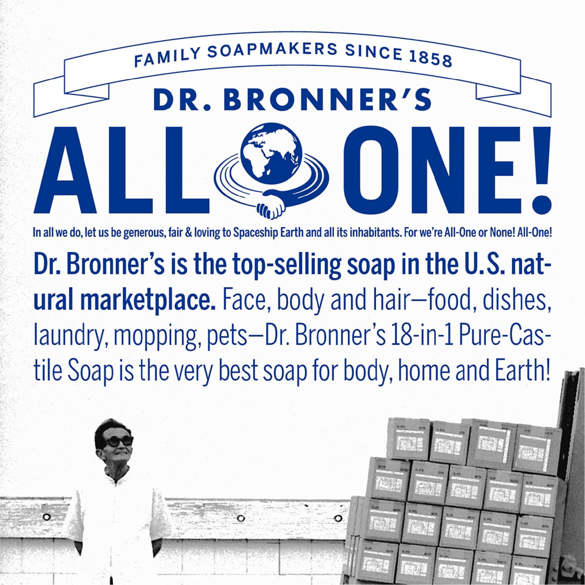 Dr. Bronner\'s Dr. Bronners - All-One Toothpaste Variety Pack - Peppermint & Spearmint, 70% Organic Ingredients, Fluoride-Free, Helps Freshen Breath, Vegan (5oz, 4-Pack)